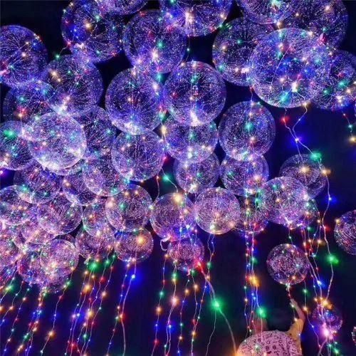 Transparent LED Light Balloons