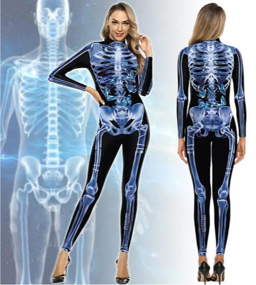 Skeleton Costume for Halloween - Costume
