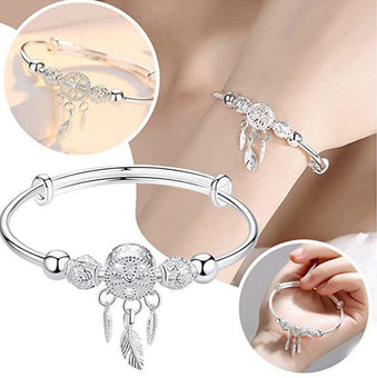 Dreamcatcher Silver Bracelet