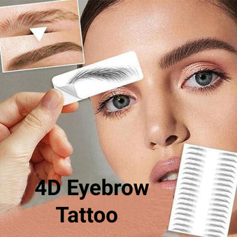 4D Eyebrow Tattoo Sticker
