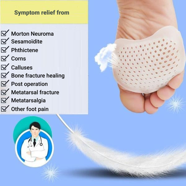 Breathable Metatarsal Pads - Set of 2