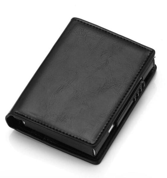 Anti-RFID Leather Wallet