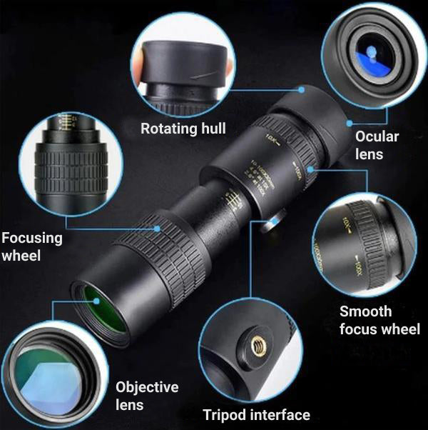 High Definition Waterproof Monocular Telescope
