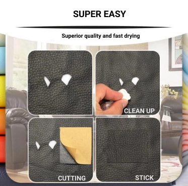 Self-adhesive Leather Patch for Sofa and Car Repairs