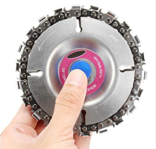 Grinding Disc with 22-Tooth Chain