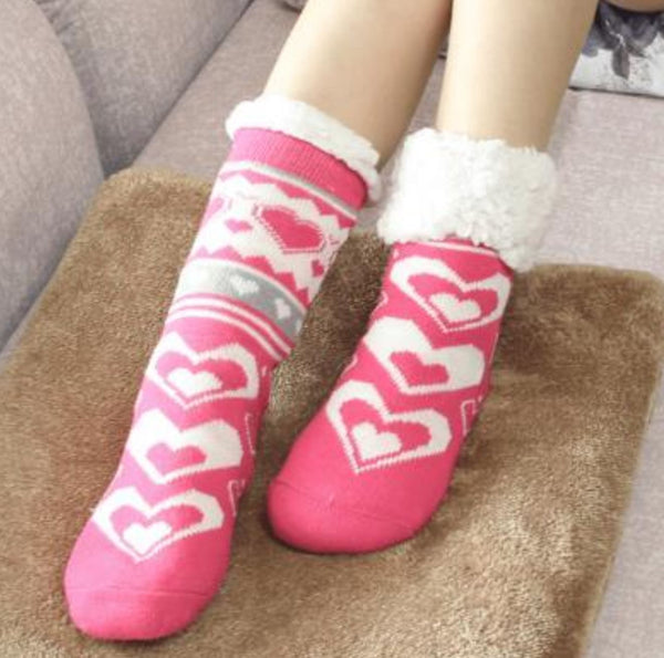 Extra Warm Fleece Indoor Socks