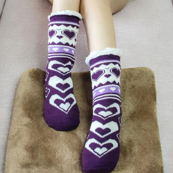 Extra Warm Fleece Indoor Socks