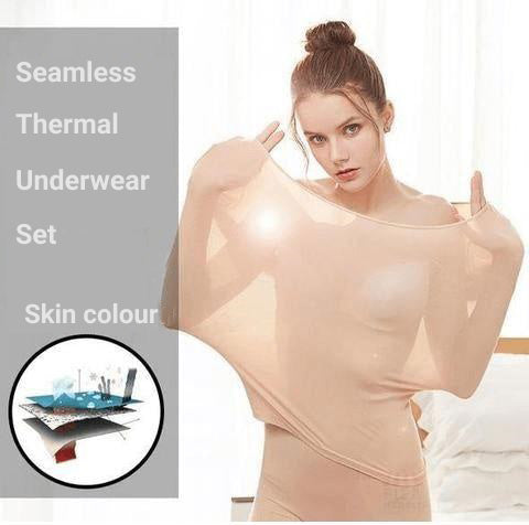 Seamless Thermal Underwear Set (2 pieces)