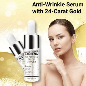 Anti-Wrinkle Serum with 24K Gold