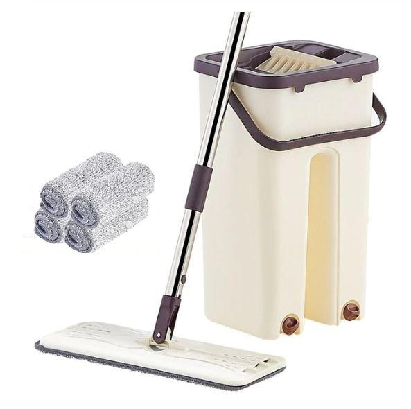Mop With Wringer Bucket Kit