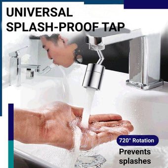 Universal Splash-Proof Tap