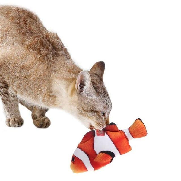 Realistic Flopping Fish Toy for Cats