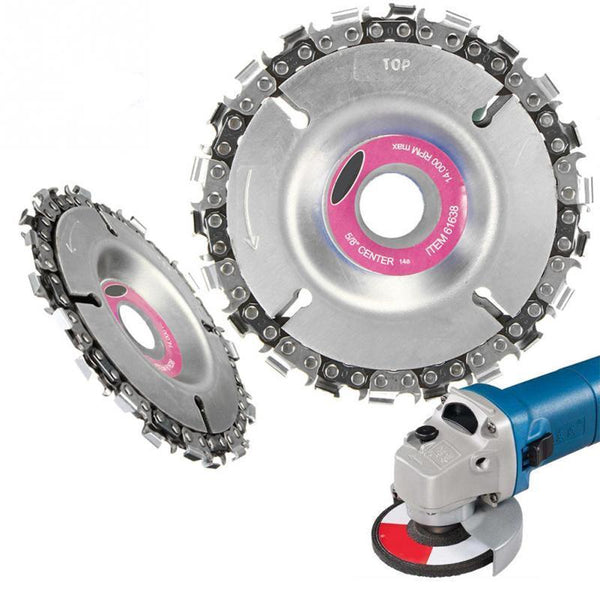 Grinding Disc with 22-Tooth Chain