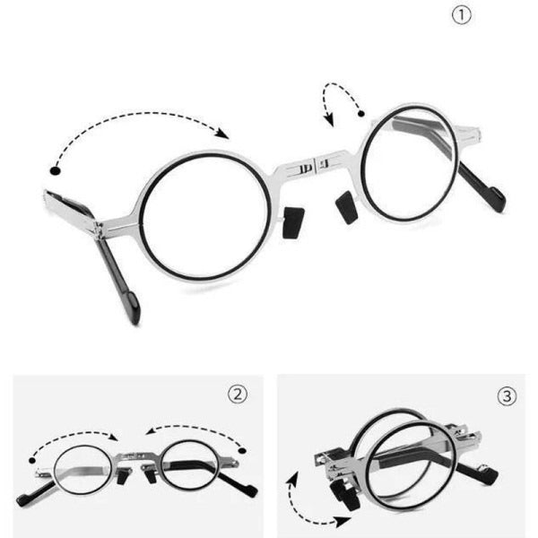 Folding Reading Glasses With Intelligent Zoom Function